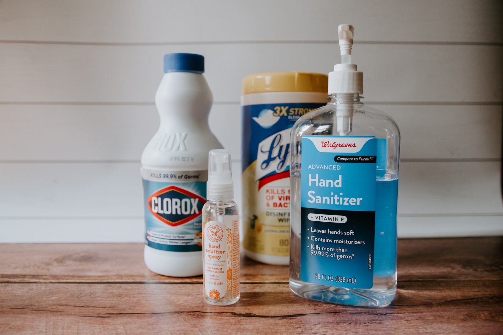 What are the safe materials used in cleaning operations?